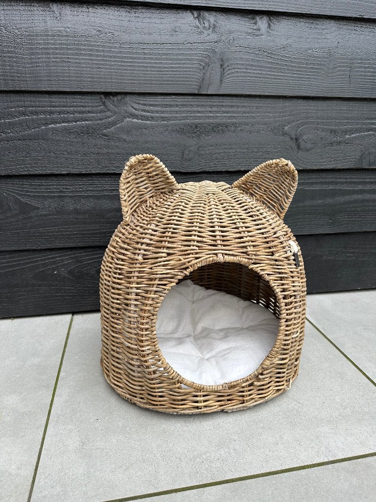 Kattenmand Riviera Maison rotan, Ophalen of Verzenden, Zo goed als nieuw, Riet
