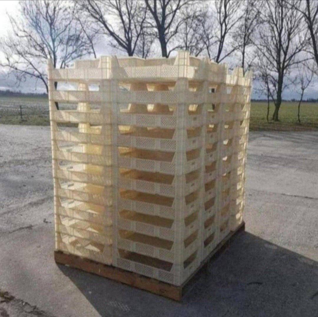 307 plastic kratten / kisten, Doe-het-zelf en Verbouw, Kratten en Dozen, Ophalen, 40 tot 60 cm, 50 tot 75 cm, Minder dan 35 cm