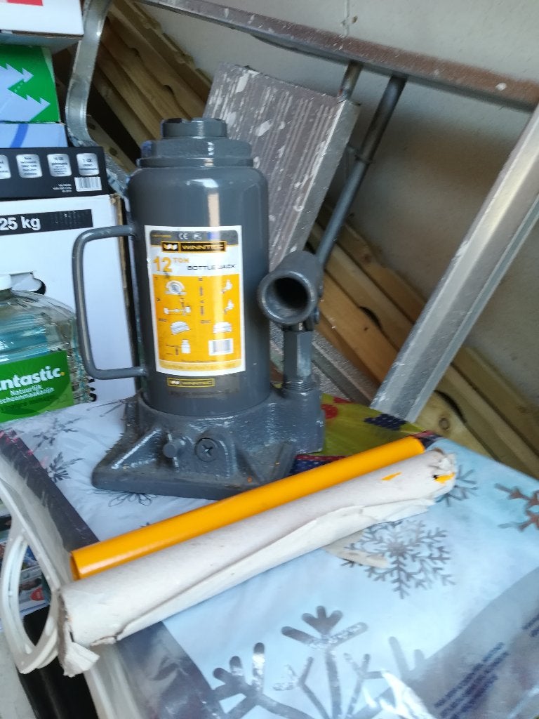 Potkrik 12 ton, Ophalen, Nieuw, Hydraulisch, Potkrik