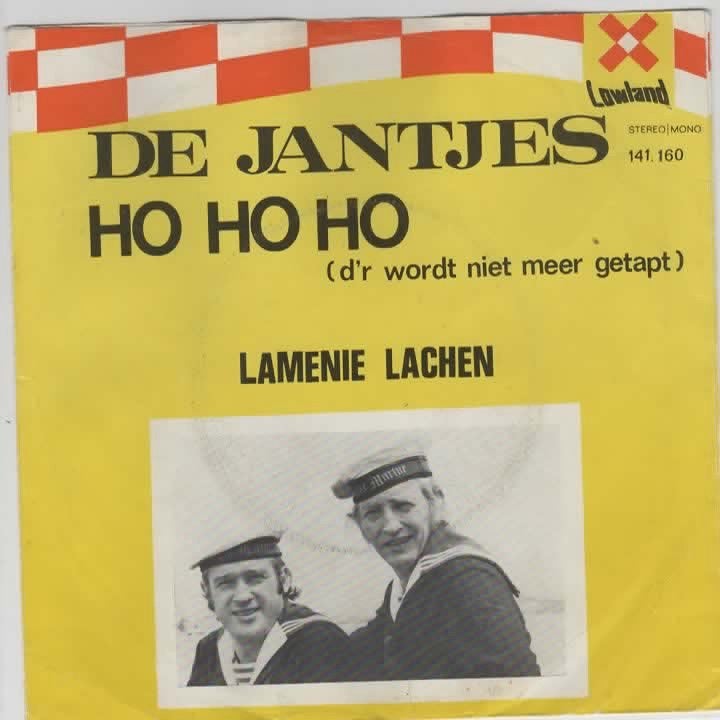 De Jantjes- Ho ho ho, Cd's en Dvd's, 7 inch, Ophalen of Verzenden, Zo goed als nieuw, Levenslied of Smartlap
