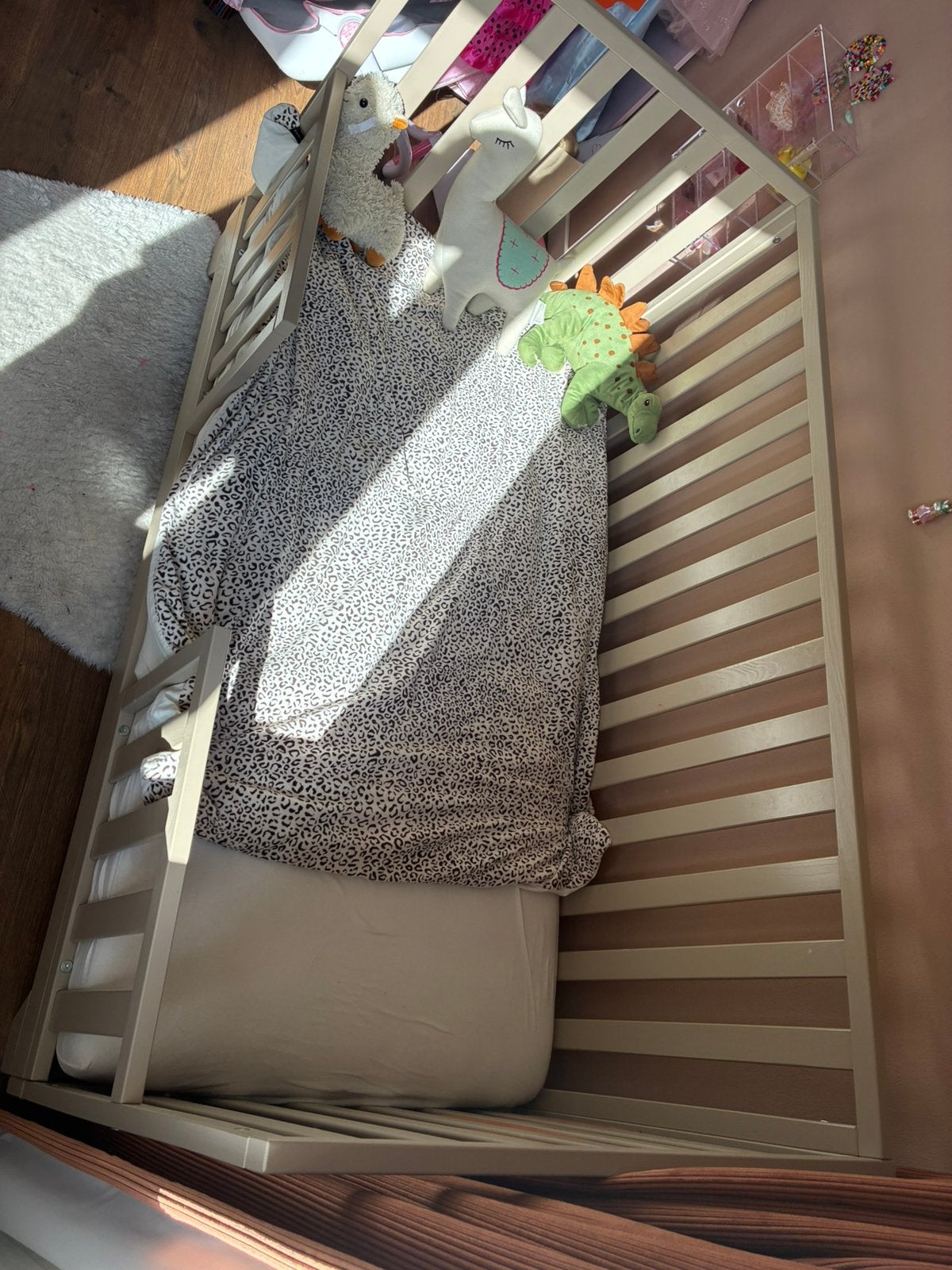 Finori ledikant en kinderbed 140/70, Ophalen, Zo goed als nieuw, 140 tot 160 cm, 70 tot 85 cm