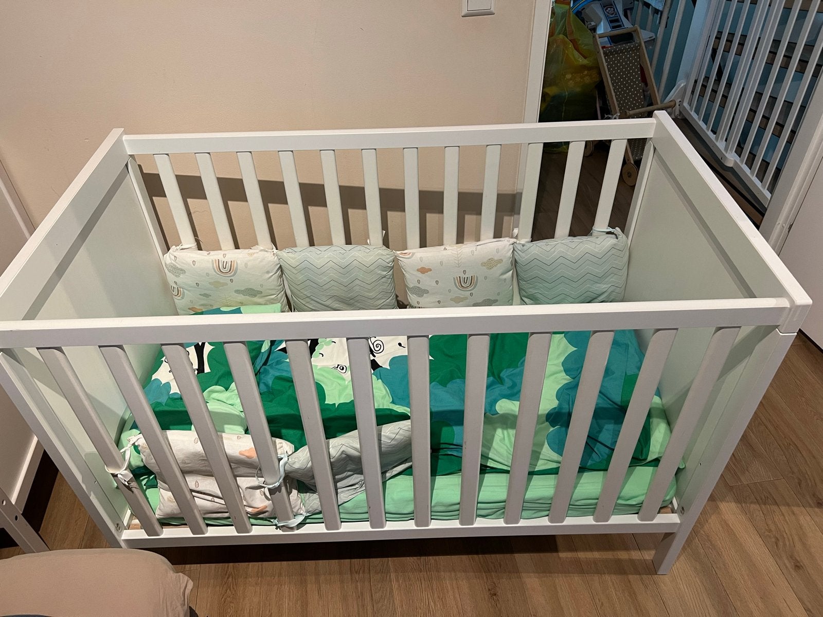 2x IKEA Sundvik Ledikant met Matras - Zo goed als nieuw, Ophalen, Zo goed als nieuw, Ledikant