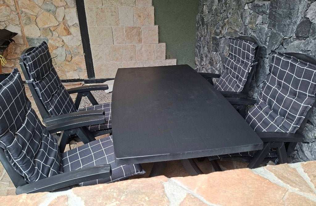 hartman tuinset, Tuin en Terras, Tuinsets en Loungesets, Ophalen, Gebruikt, Kunststof