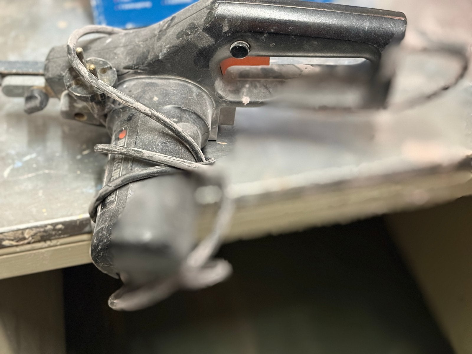 Gebruikte bandschuurmachine - Krachtig en betrouwbaar, Doe-het-zelf en Verbouw, Gereedschap | Schuurmachines, Ophalen of Verzenden