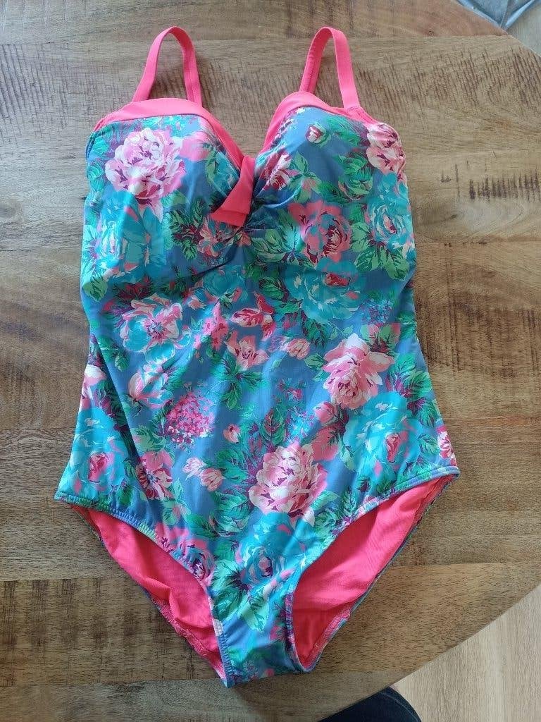 Prima donna badpak 80 E ZGAN roze blauw 80E, Blauw, Badpak, Ophalen of Verzenden, Zo goed als nieuw