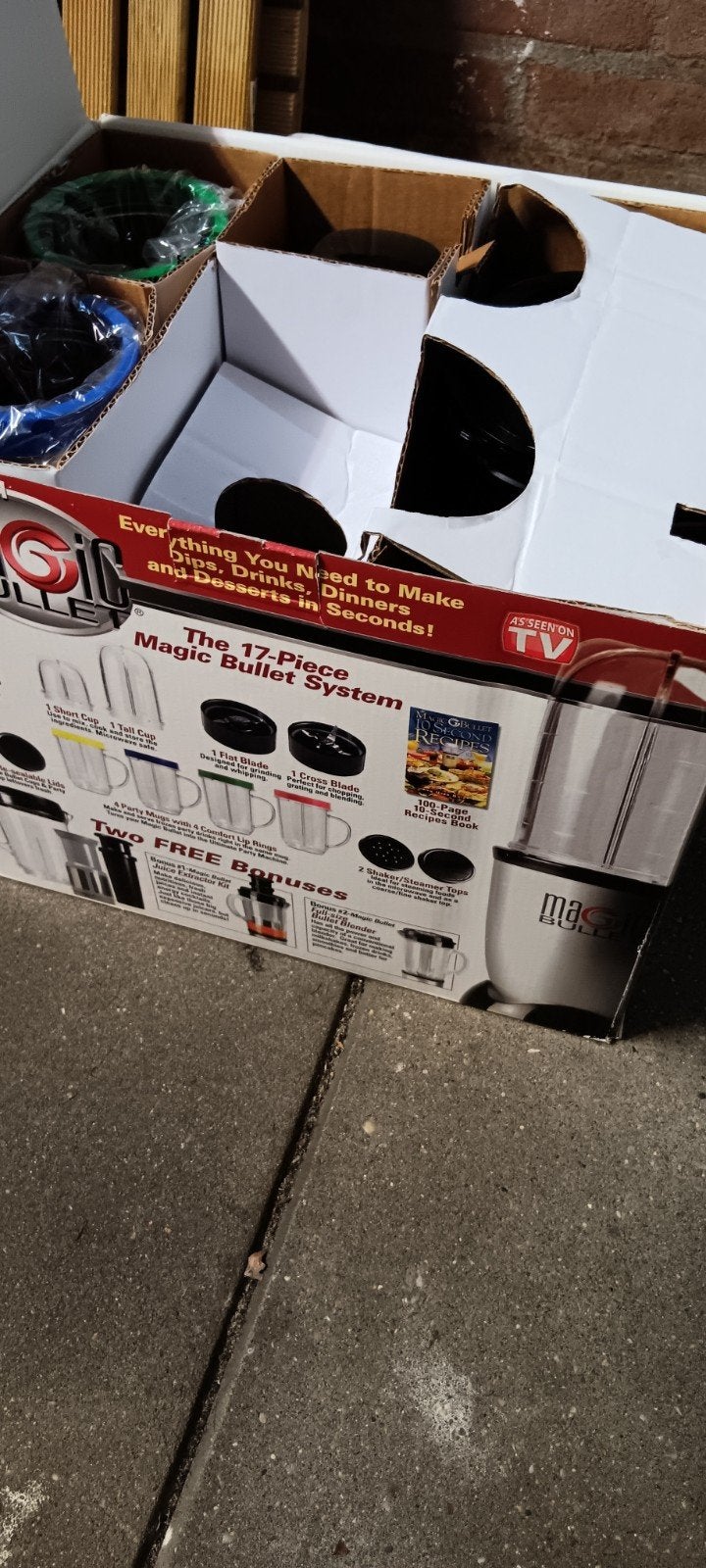 Magic Bullet 17-delige Blender Set - Nieuw in Doos, Ophalen