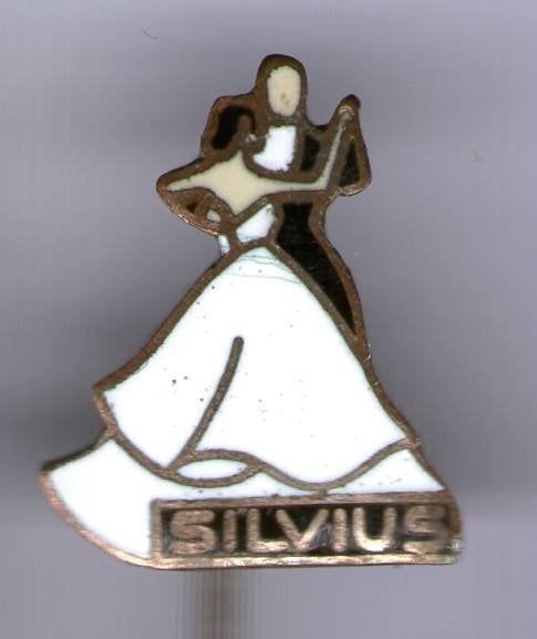 Silvius email op zilverkl dans speldje ( X_105), Verzamelen, Ophalen of Verzenden, Zo goed als nieuw, Sport, Speldje of Pin