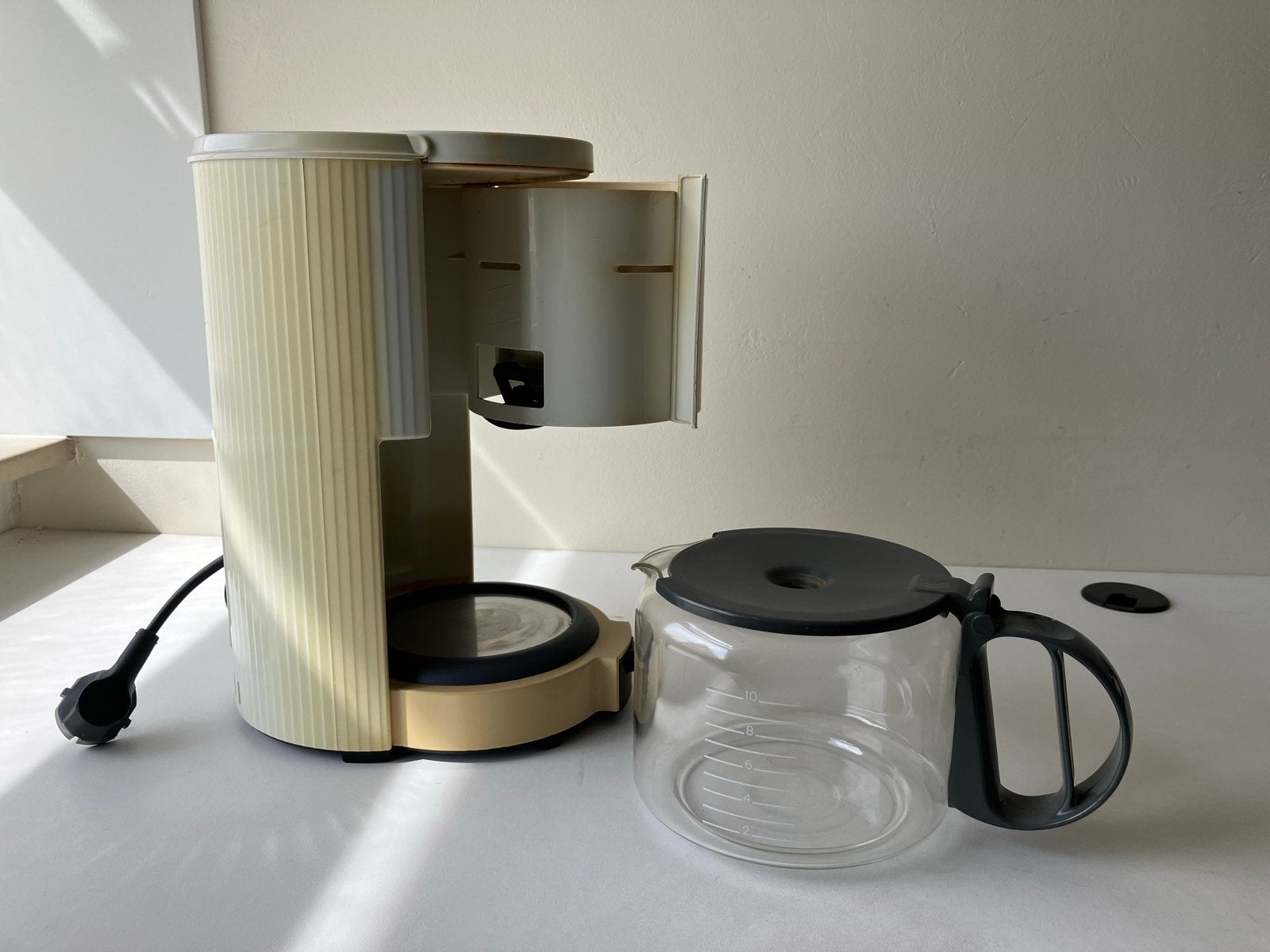 Braun koffiezetapparaat - Gebruikt, Witgoed en Apparatuur, Koffiezetapparaten, Gebruikt, 10 kopjes of meer, Koffiemachine, Gemalen koffie