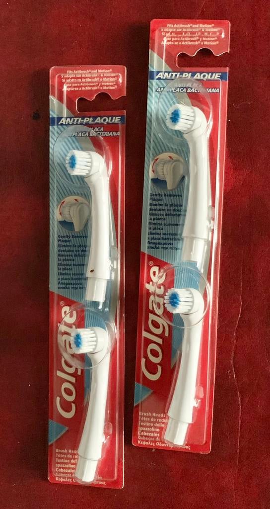 Opzetborstels Colgate. 4, Ophalen of Verzenden, Nieuw, Opzetborstel