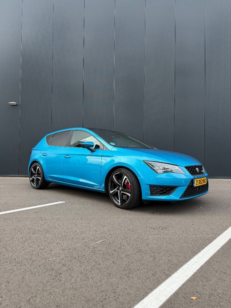 Seat Leon Cupra 2.0 TSI ST DSG 2016 Blauw