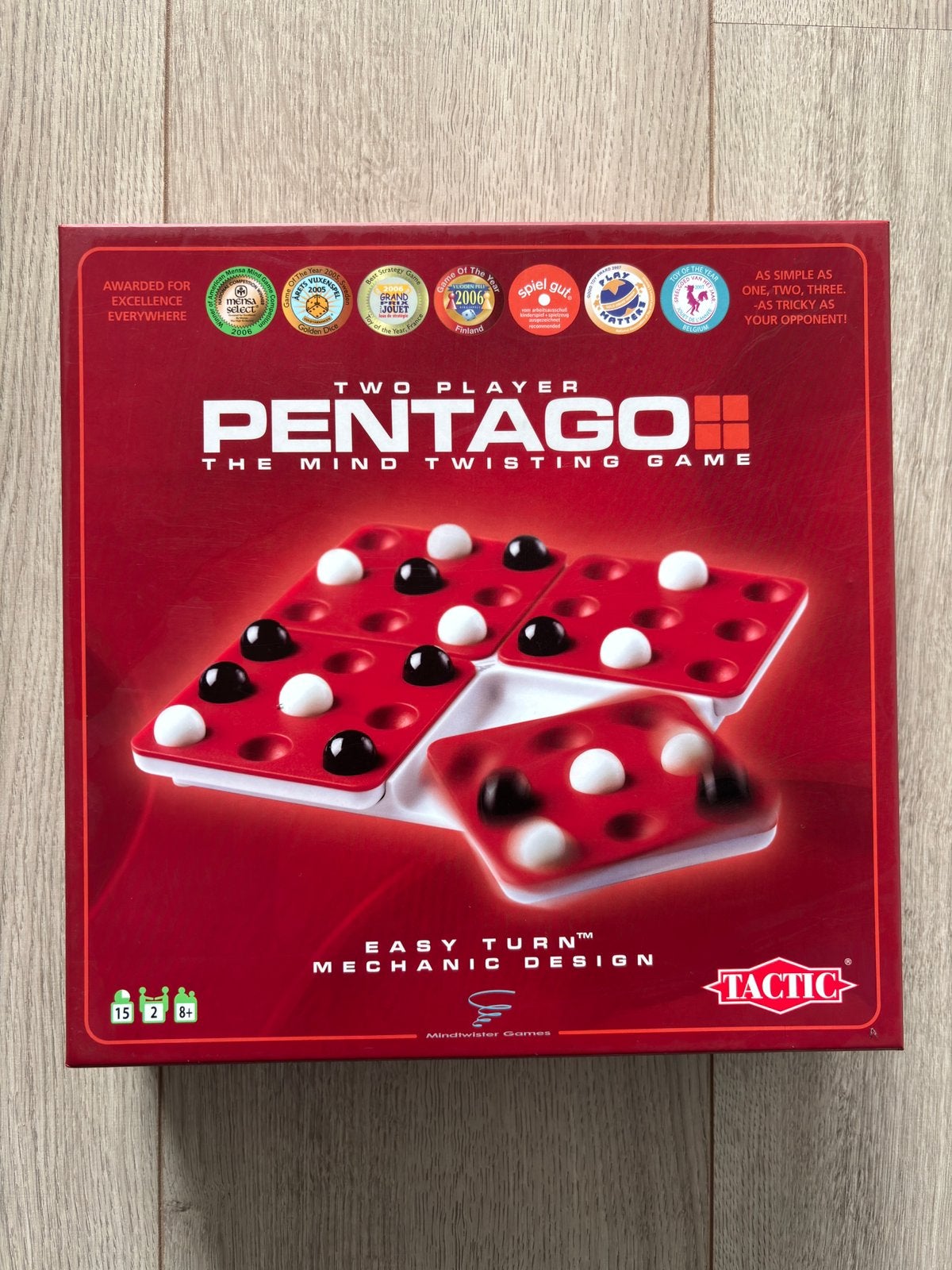 Pentago spel, Een of twee spelers, Ophalen of Verzenden, Zo goed als nieuw
