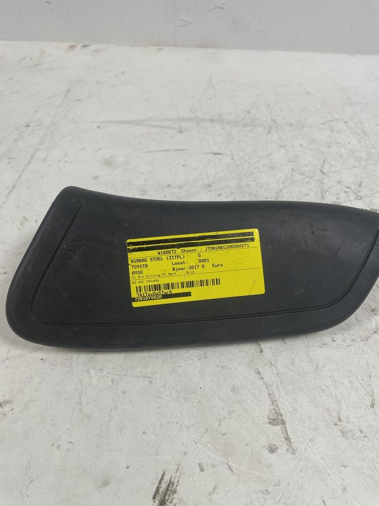 AIRBAG STOEL Toyota Aygo, Auto-onderdelen, Dashboard en Schakelaars, Peugeot, Gebruikt, Ophalen of Verzenden