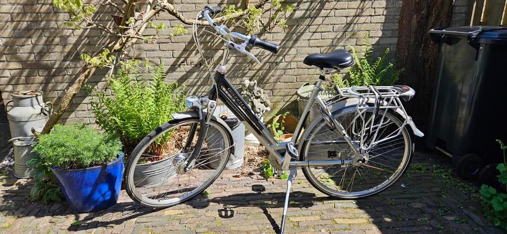Gazelle damesfiets Chamounix Goldline., 55 cm of meer, Ophalen of Verzenden, Minder dan 10 versnellingen