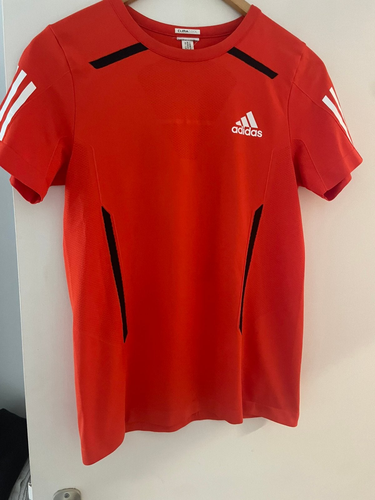 Oranje Adidas clima control shirt mt L unisex., Kleding | Dames, Sportkleding, Ophalen of Verzenden, Zo goed als nieuw, Oranje