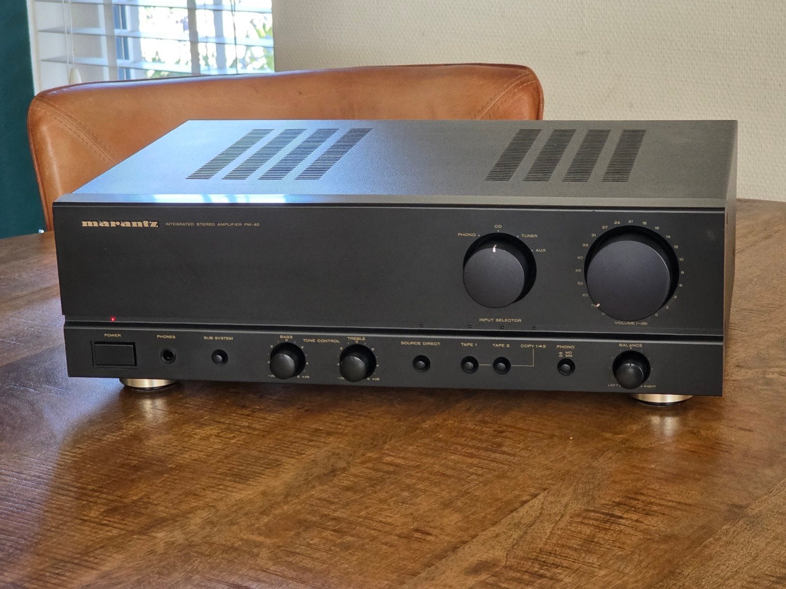 Marantz PM40 Stereo Versterker, Audio, Tv en Foto, Versterkers en Receivers, Marantz, Ophalen of Verzenden, Nvt, Nvt