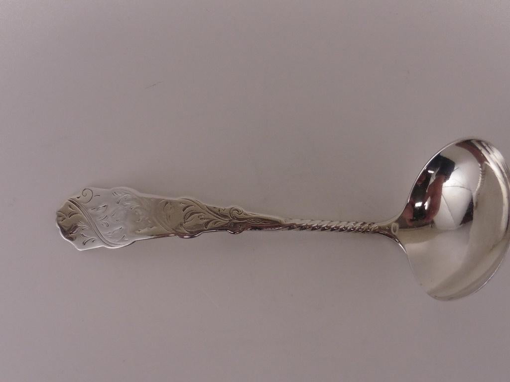 Zilveren roomlepel                                       Z22, Ophalen of Verzenden, Zilver