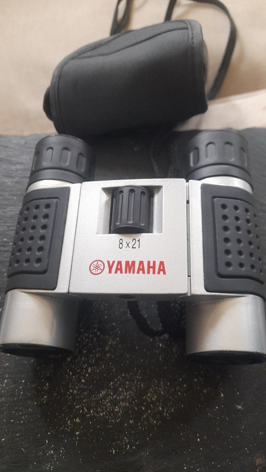Yamaha 8x21 Verrekijker met hoes, Dakkant (recht), Ophalen of Verzenden, Zo goed als nieuw, 8 tot 12x