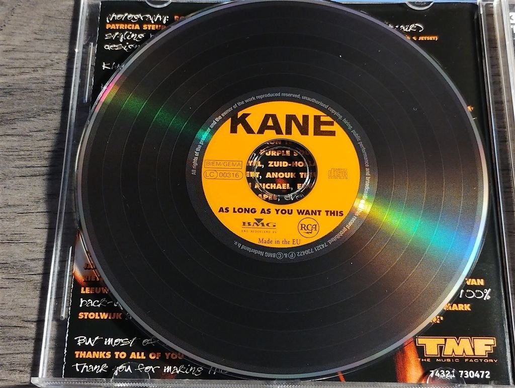 Kane - As Long As You Want This, Cd's en Dvd's, Ophalen of Verzenden, Zo goed als nieuw
