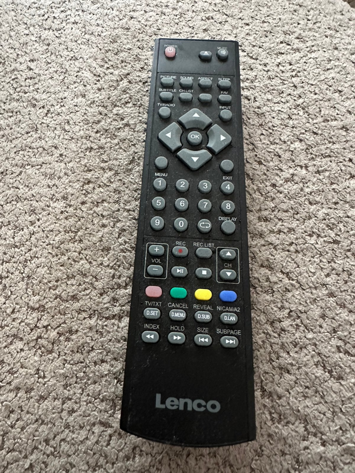 Tv 24 inch met afstandbediening, Audio, Tv en Foto, Afstandsbedieningen, Ophalen of Verzenden, Zo goed als nieuw, Tv