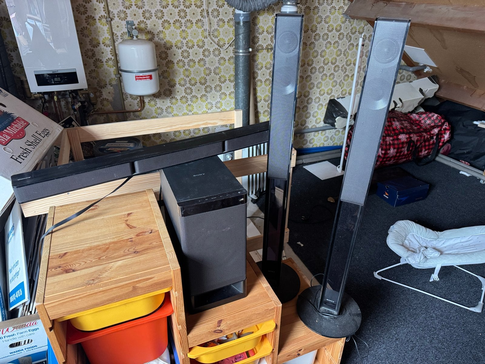 Sony Surround Systeem met Soundbar en 2 Speakers, Ophalen, 70 watt of meer, Sony, Gebruikt