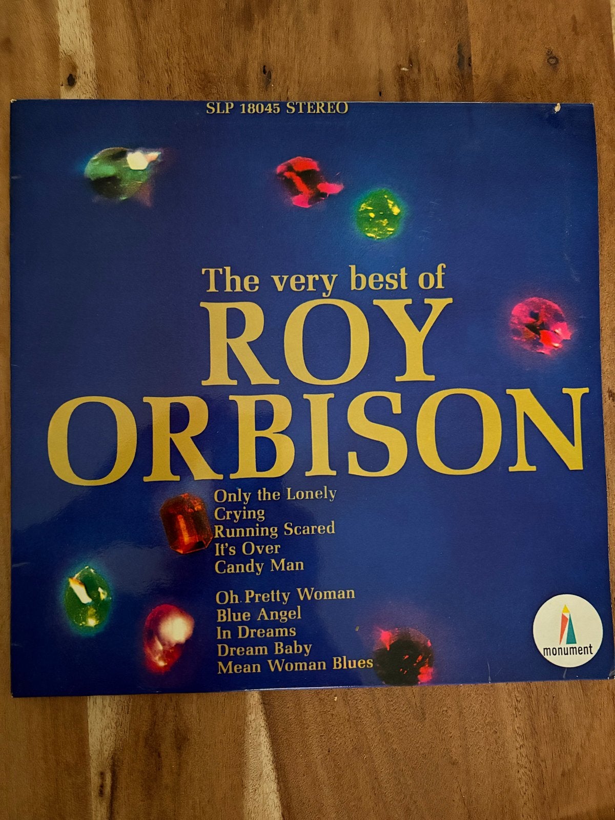 LP Roy Orbison - The Very Best Of Roy Orbison (Monument), Gebruikt, Originele persing, Ophalen of Verzenden, 12 inch