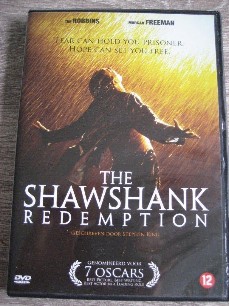 The Shawshank Redemption DVD Nederlands ondertiteld 7 Oscars, Vanaf 12 jaar, Ophalen of Verzenden, Zo goed als nieuw