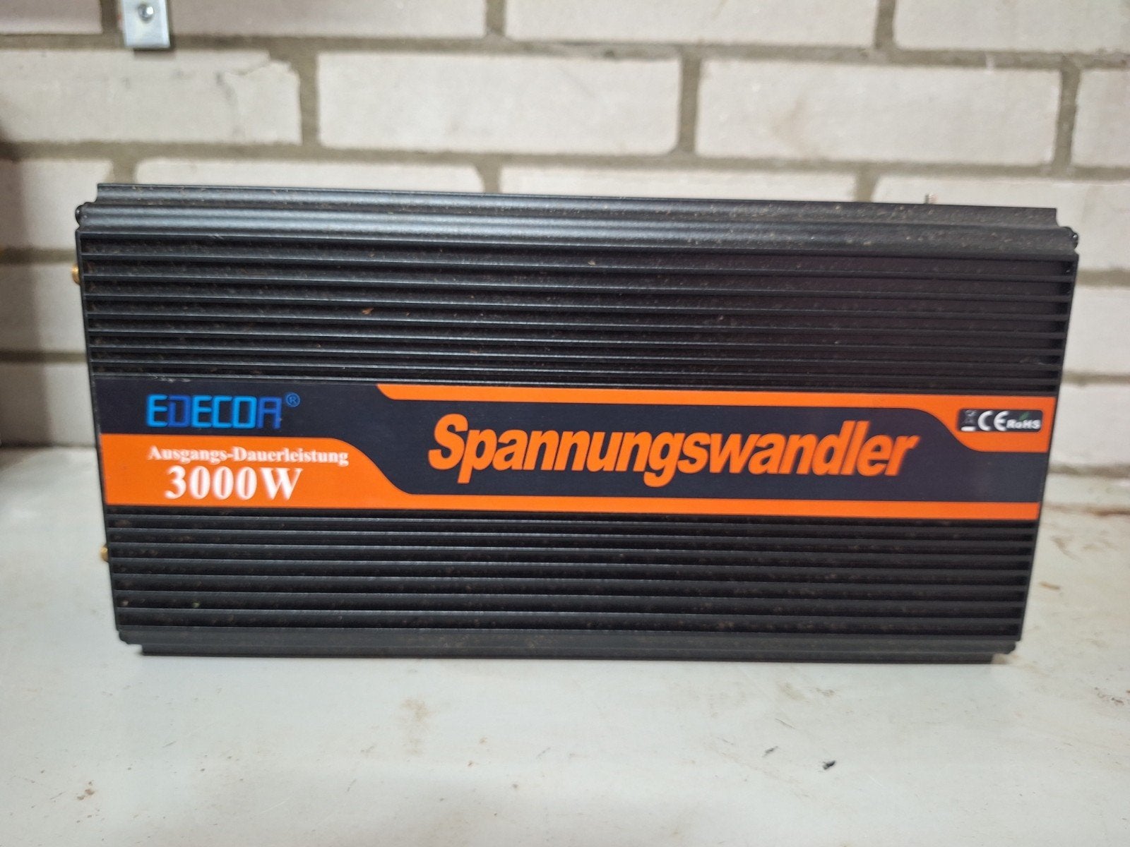 EDECOR Spannungswandler 3000W - DC 12V naar AC 230V, Ophalen of Verzenden, Nieuw