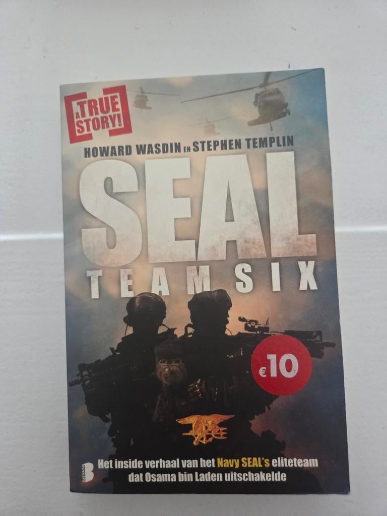 SEAL Team Six - Het inside verhaal van de elite-eenheid, Marine, Ophalen of Verzenden, Zo goed als nieuw, 1945 tot heden