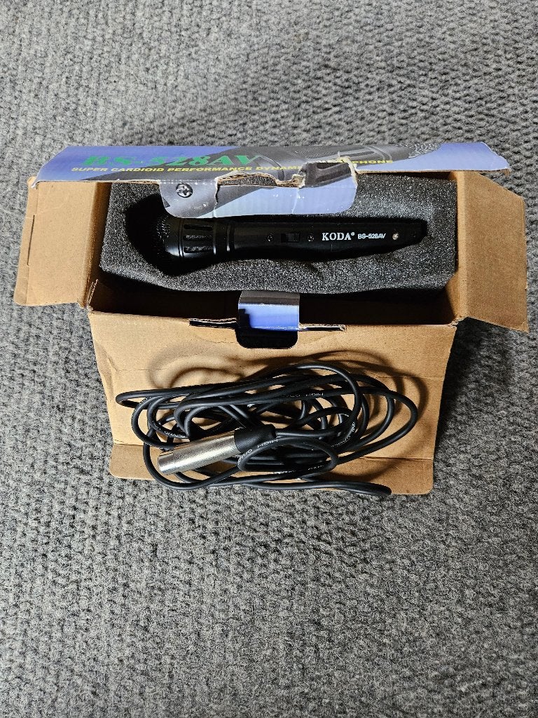 Koda BS 528 AV microfoon, Verzenden, Zo goed als nieuw
