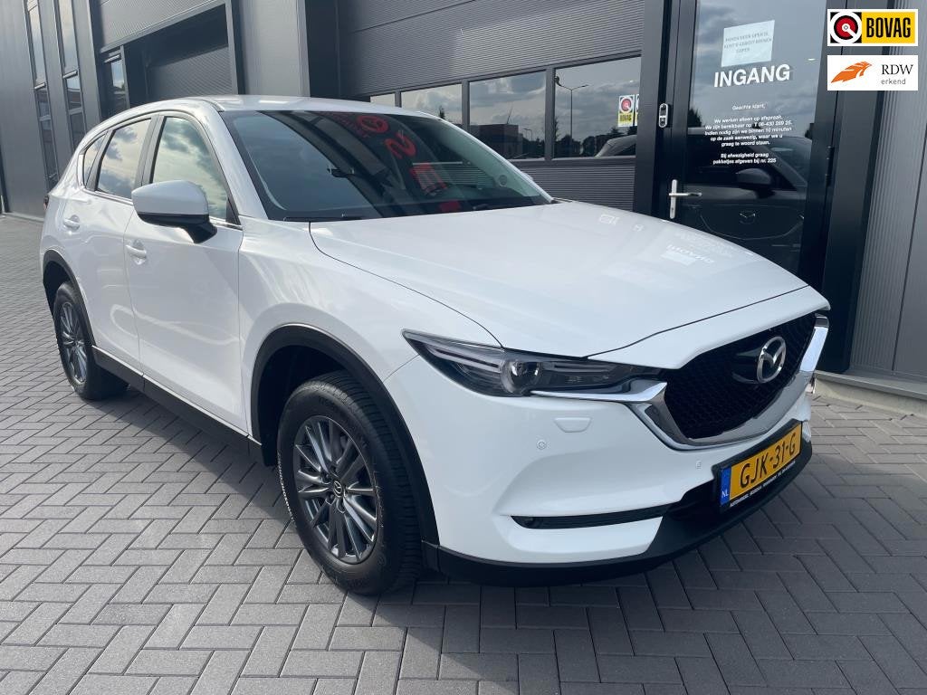 Mazda CX-5 2.0 SkyActiv-G 165 4WD Exclusive line, Auto's, Stof, Gebruikt, 4 cilinders, 2000 kg