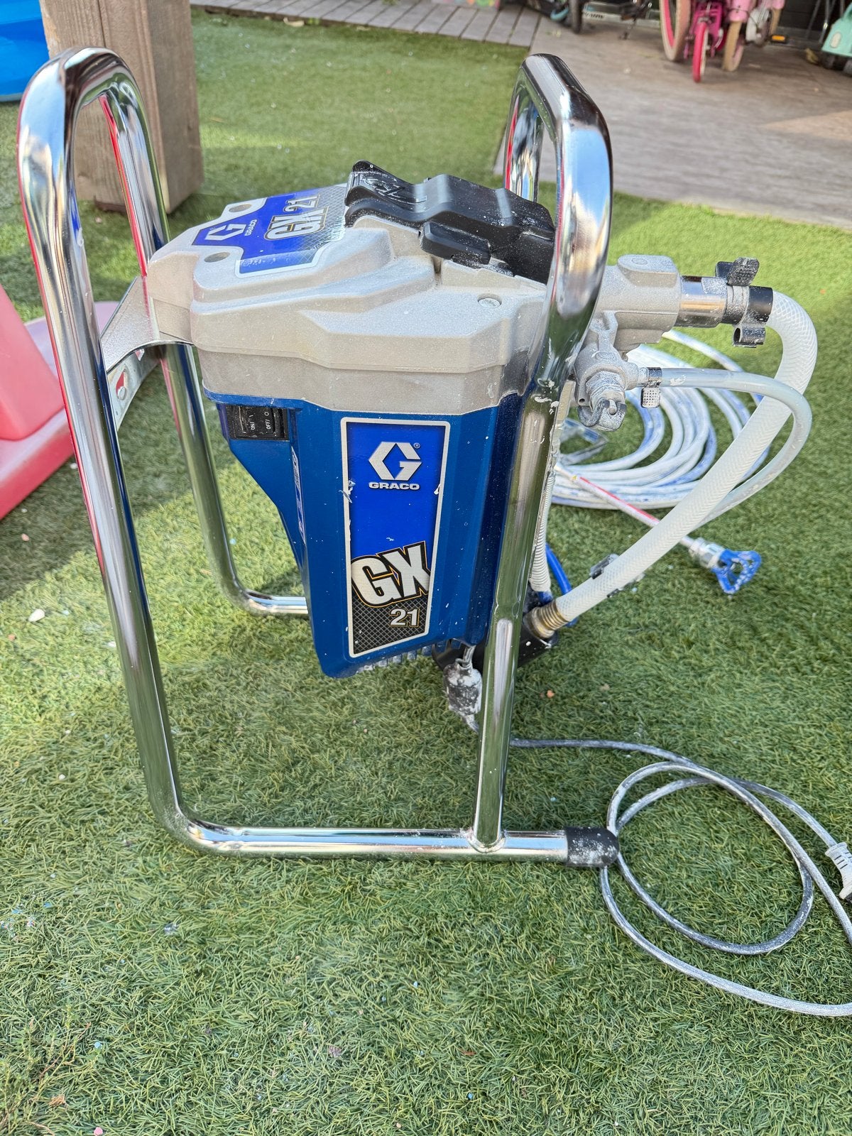 Graco GX 21 Verfspuit / Verfpomp/ weinig gebruikt, Ophalen, Gebruikt, Verfspuit of Verfpomp