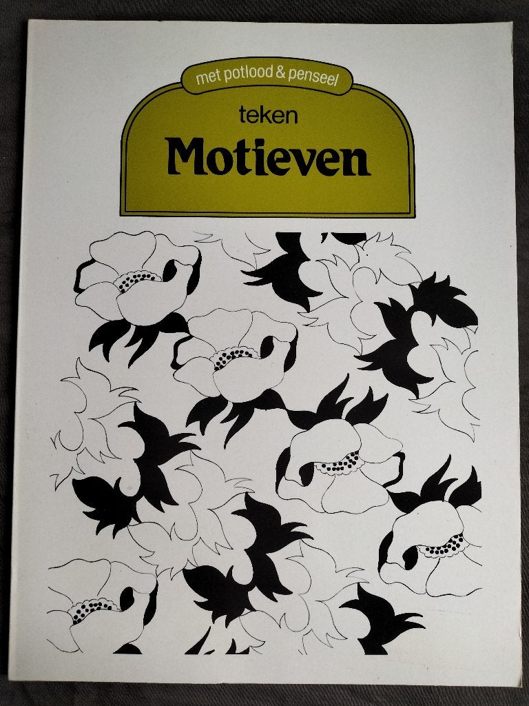 Teken motieven / met potlood & penseel, Boeken, Ophalen of Verzenden, Zo goed als nieuw, Tekenen en Schilderen, Anna Brockett
