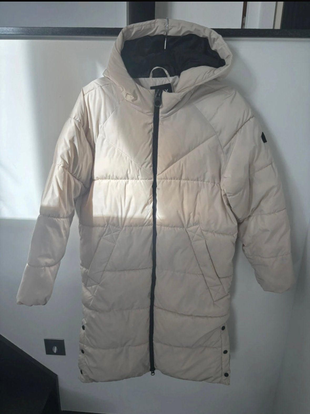 Winterjas only, Kleding | Dames, Jassen | Winter, Ophalen of Verzenden, Gedragen, Maat 38/40 (M), Beige