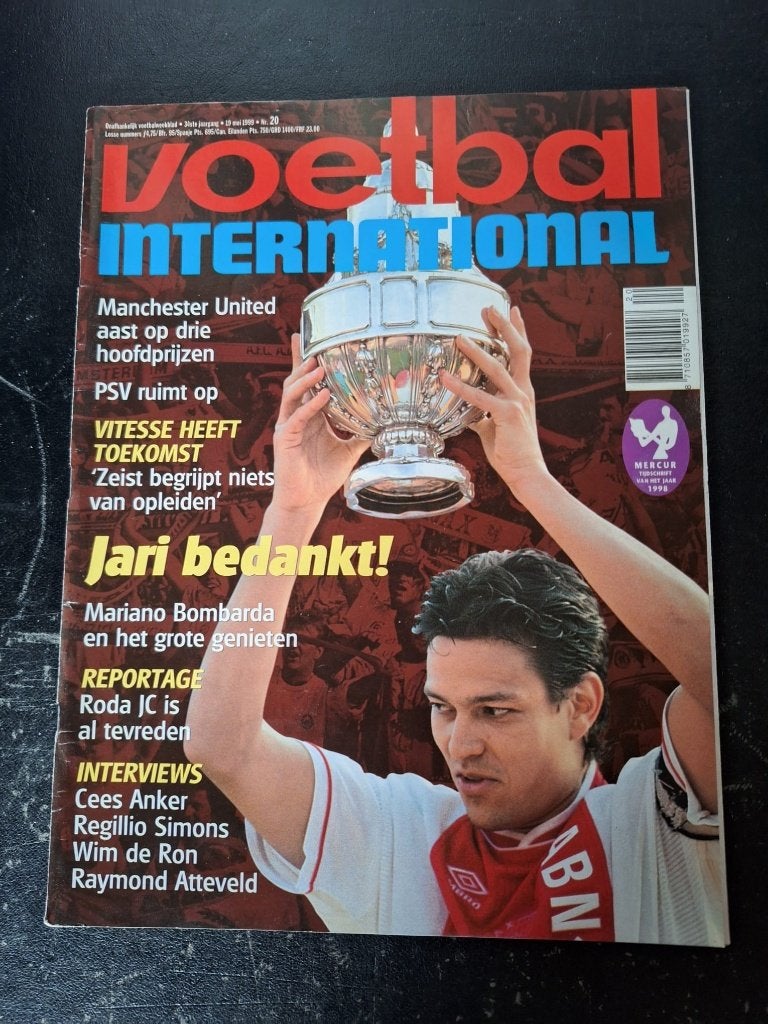 Magazine - Ajax bekerwinnaar 1999, Ophalen of Verzenden, Zo goed als nieuw, Ajax, Boek of Tijdschrift