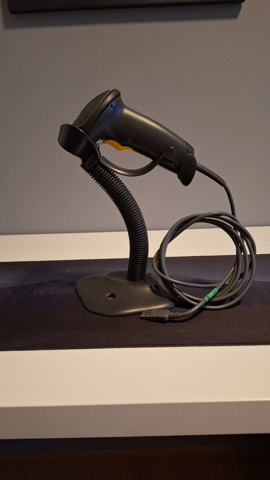 Symbol Barcode Scanner met standaard, Ophalen, Gebruikt