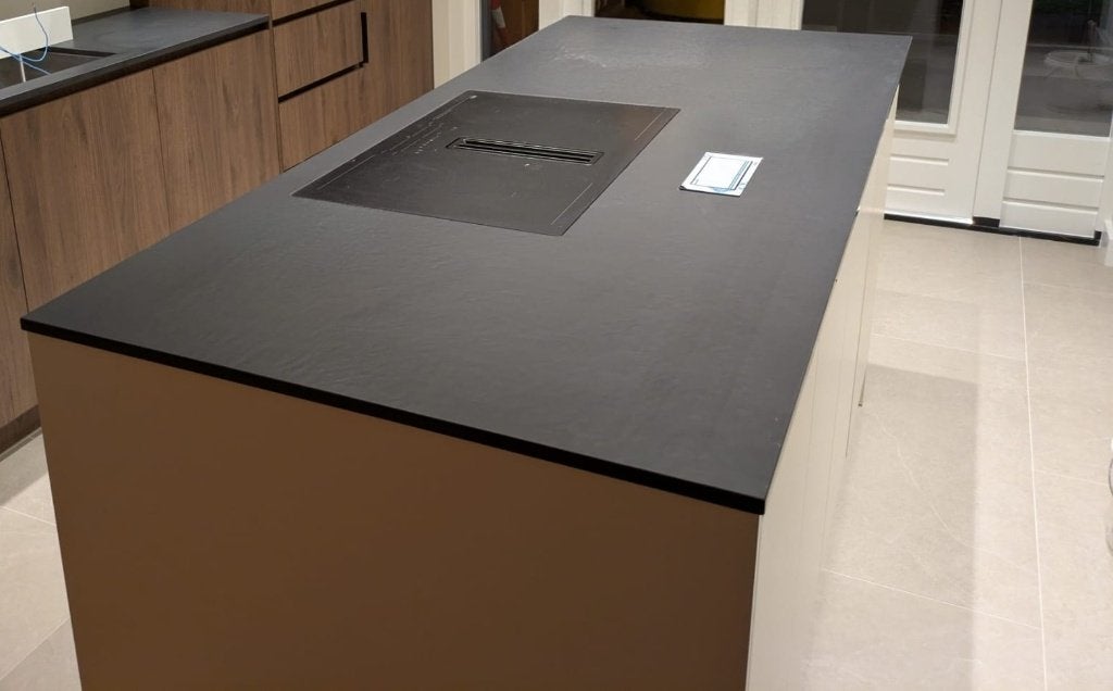 kookeiland keukenblad, Huis en Inrichting, Keuken | Keukenelementen, Ophalen, Nieuw, 200 cm of meer, Minder dan 25 cm