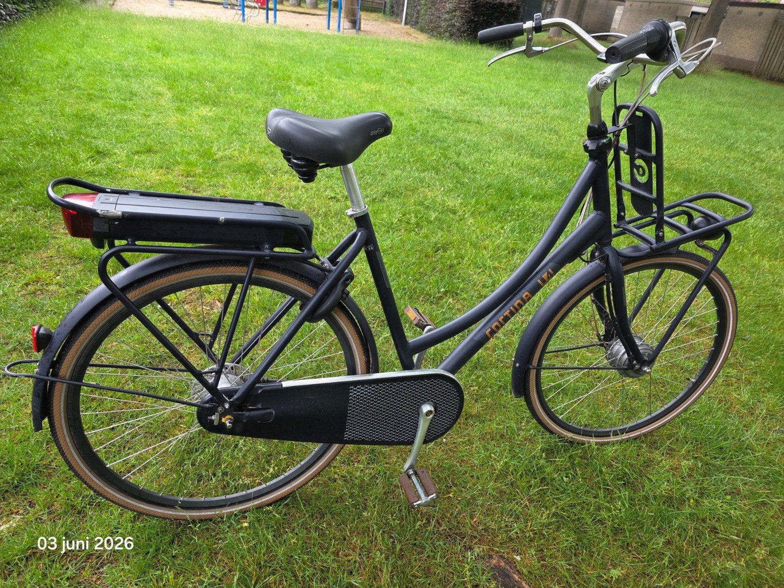 Zgan Elektrische fiets Cortina E-U4 Transport, Ophalen, Zo goed als nieuw, Cortina, 50 km per accu of meer