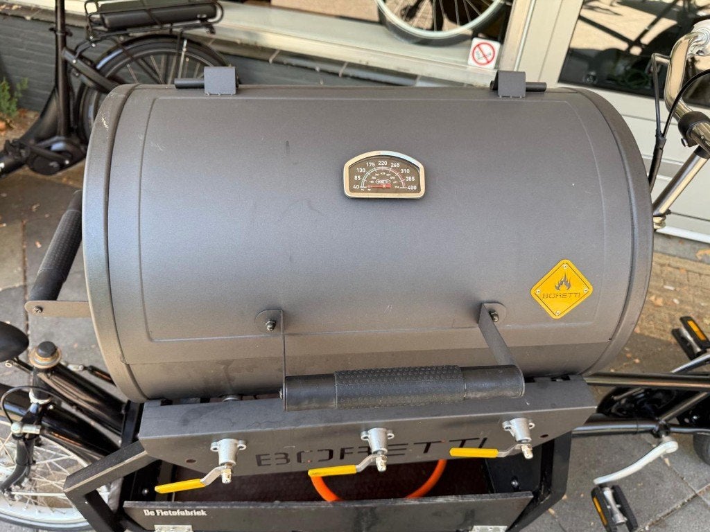 De Fietsfabriek BBQ bakfiets met EUR 1.500 korting, Terugtraprem, Goederen, Nieuw, Ophalen of Verzenden