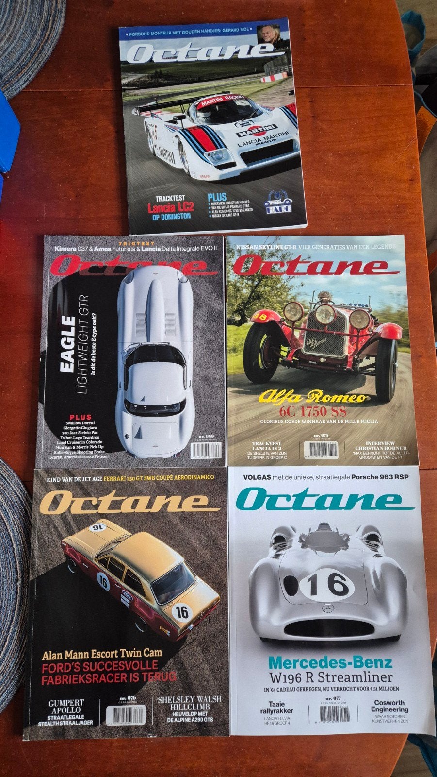 Octane Magazine Collectie - 5 nummers over klassieke auto's, Boeken, Ophalen, Gelezen, Overige typen