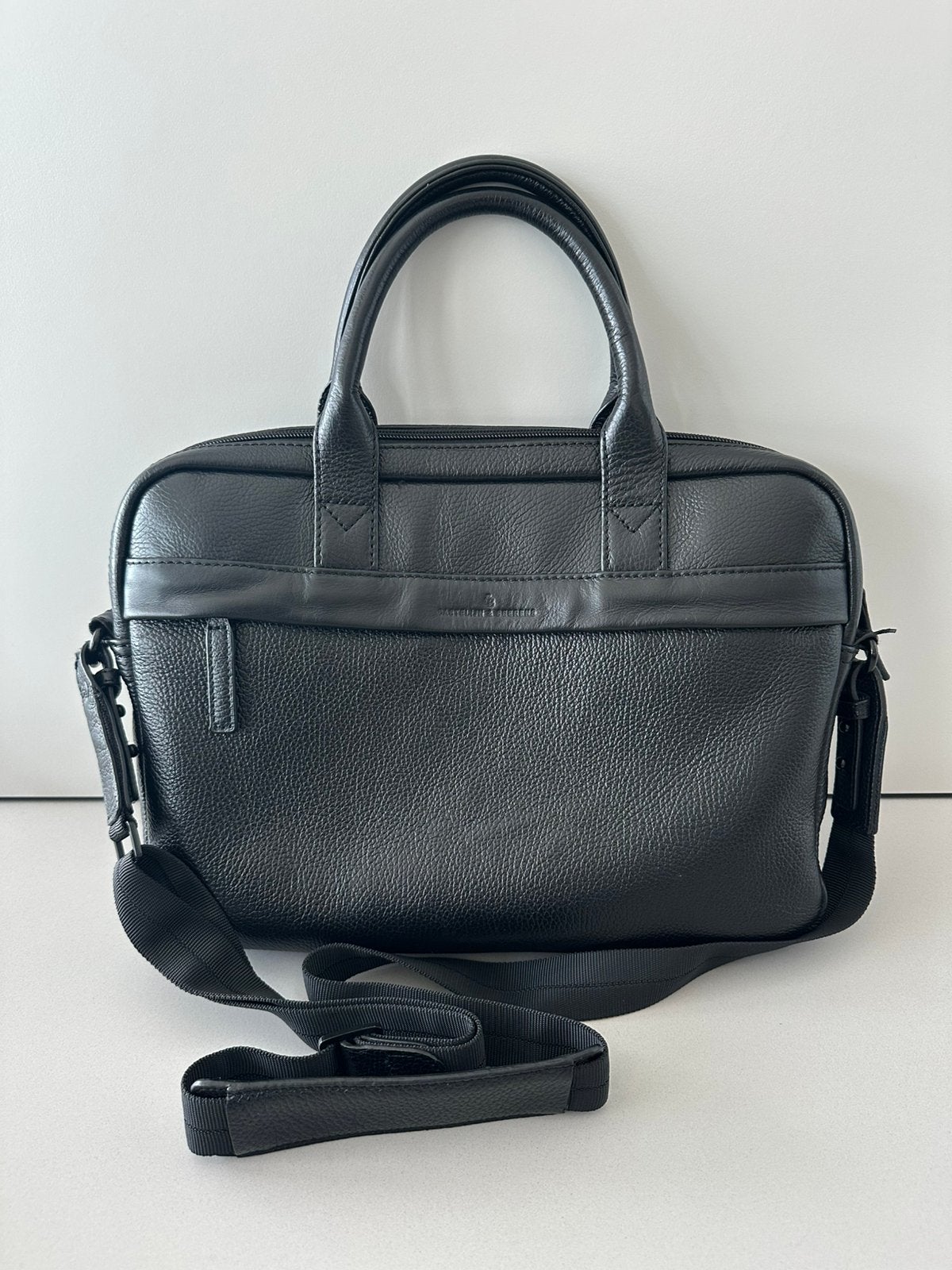 Castelijn & Beerens leren laptoptas 13 inch, Computers en Software, Laptoptassen, Ophalen, Castelijn & Beerens, Aktetas, Zo goed als nieuw