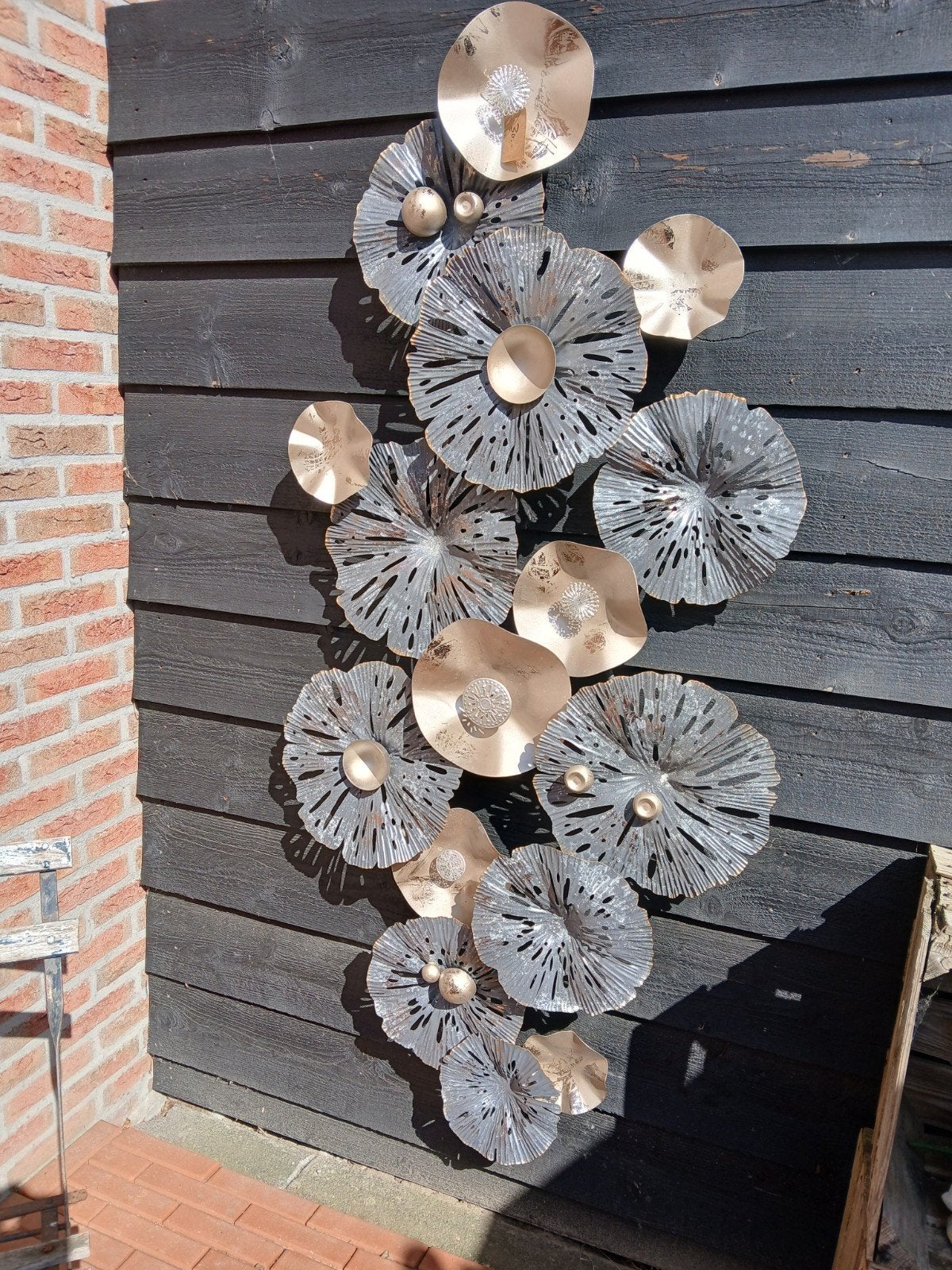 wand decoratie bloemen, Ophalen