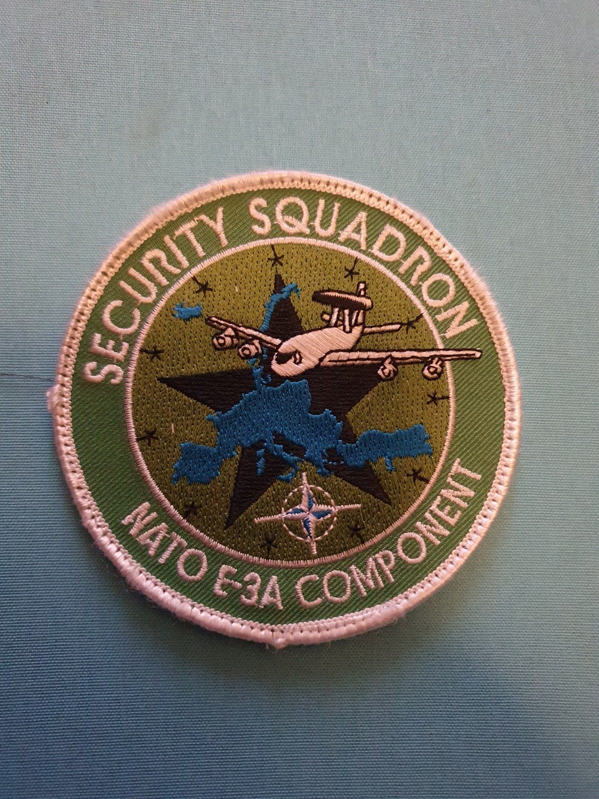 Awacs embleem 2, Ophalen of Verzenden, Luchtmacht, Nederland, Embleem of Badge
