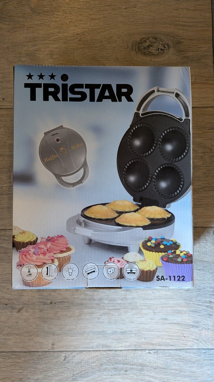 Tristar Muffin Maker (Nieuw in doos), Ophalen of Verzenden, Nieuw, Cupcakes, Bakvorm