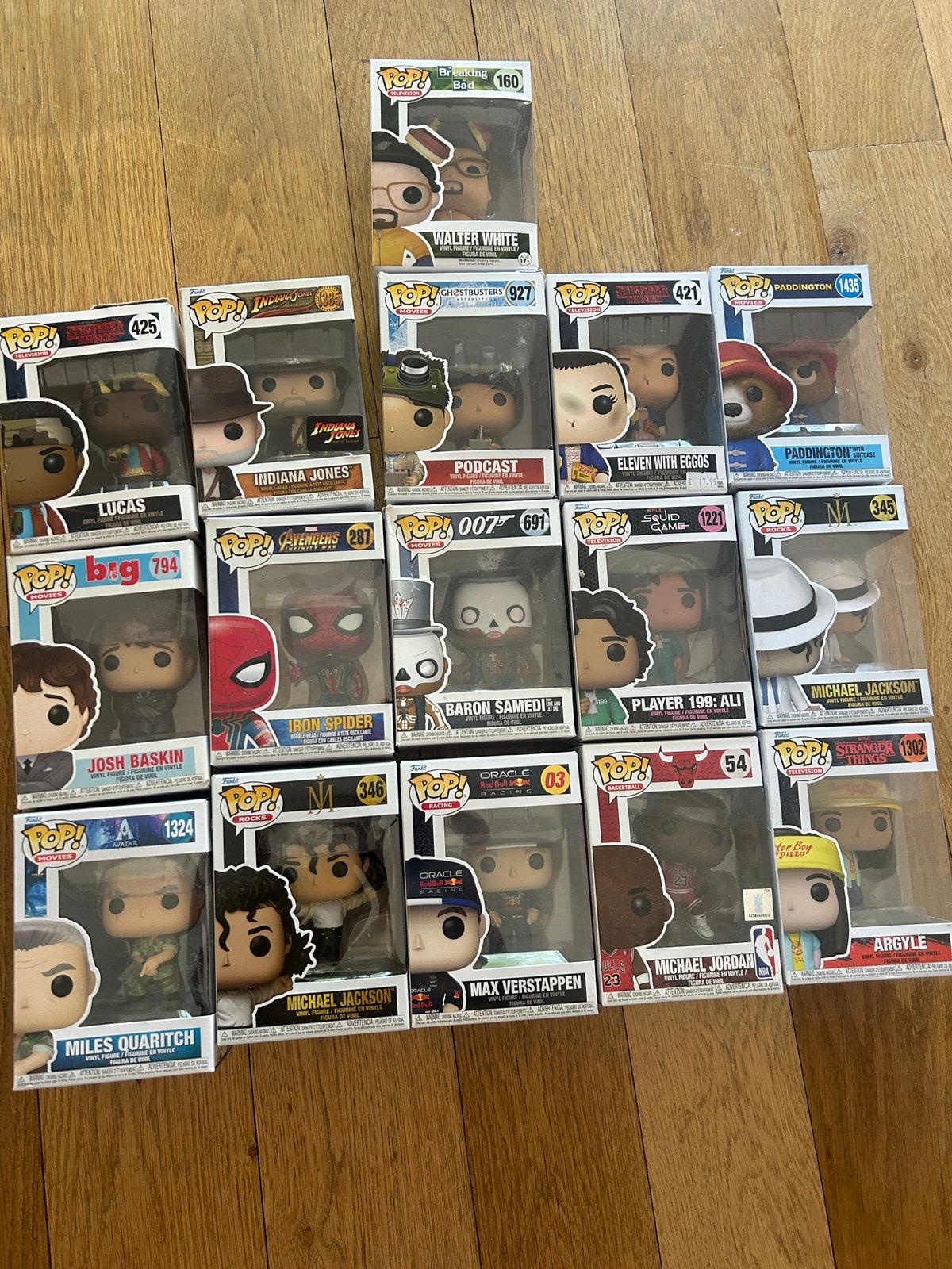 Set funko pops, Verzenden, Zo goed als nieuw, Plaatje