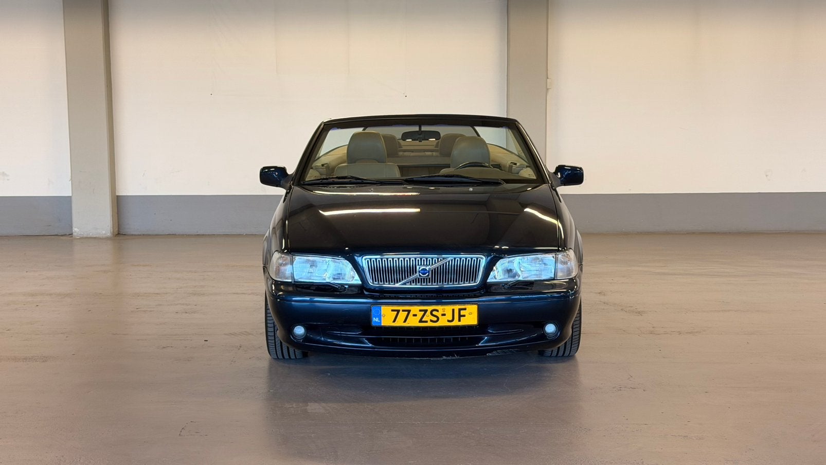 Volvo C70 2.0 T 163PK Cabrio 2000 Blauw (Youngtimer), foto 3