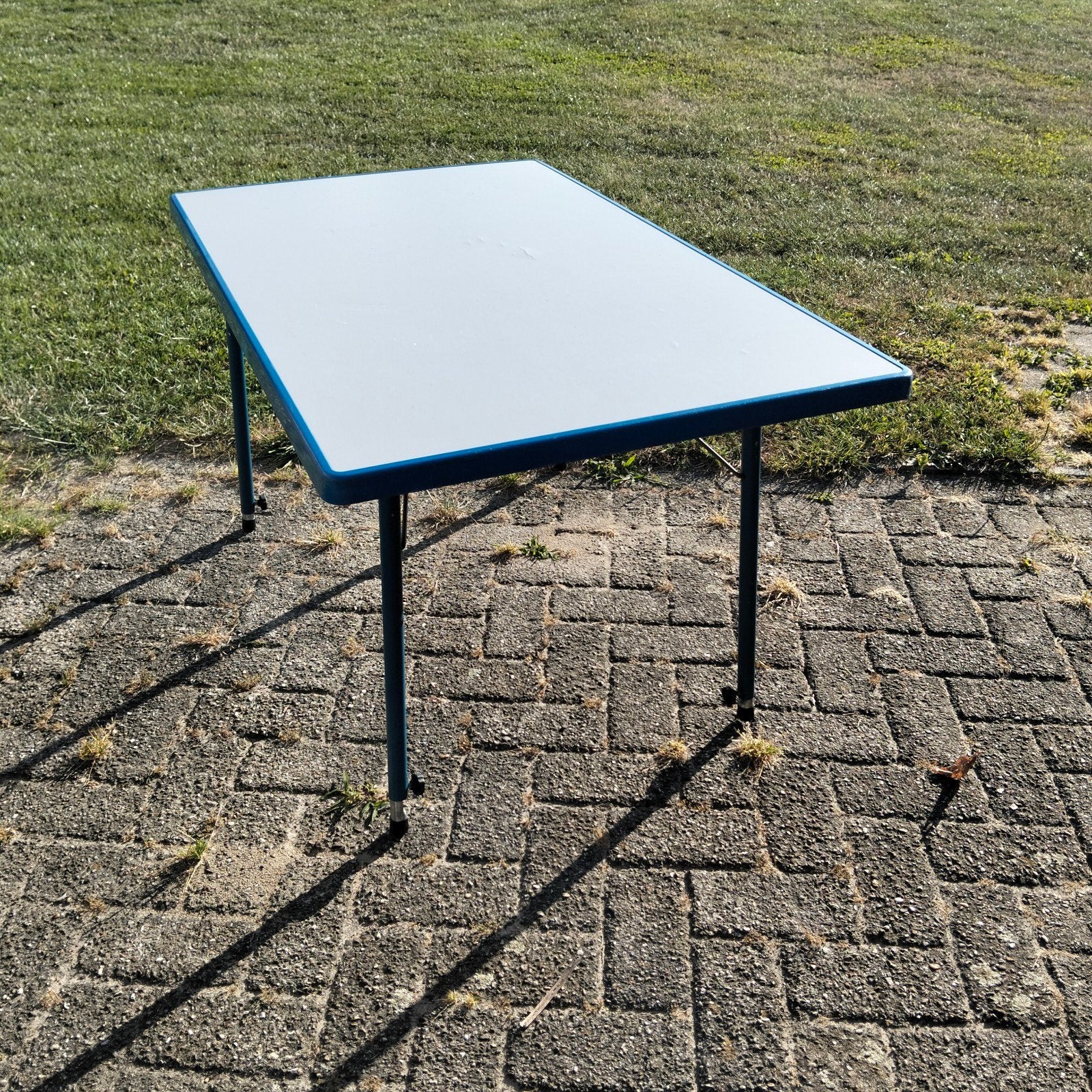 Stevige camping tafel 115x70 cm, Ophalen, Gebruikt, Campingtafel