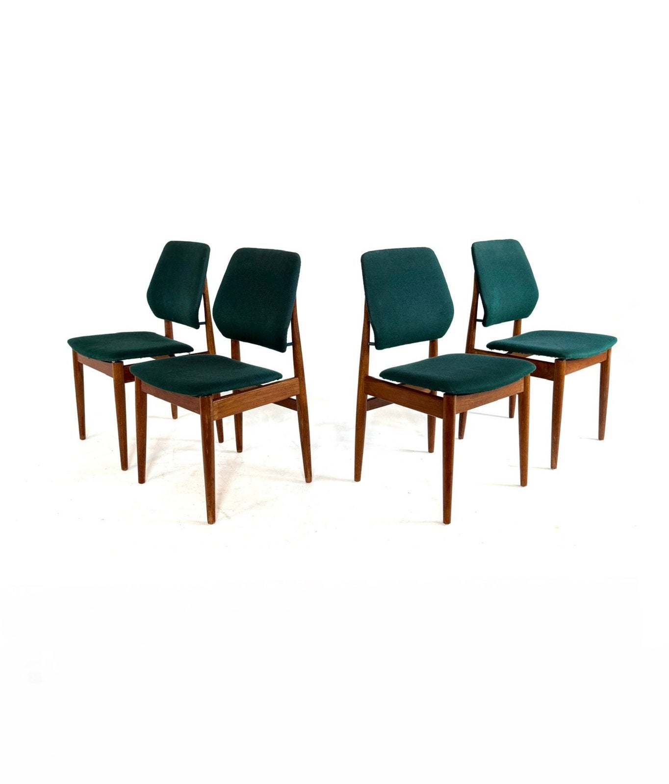 Set van 4 vintage eetkamerstoelen, Casala ‘60, Ophalen of Verzenden, Zo goed als nieuw, Vier, Nvt