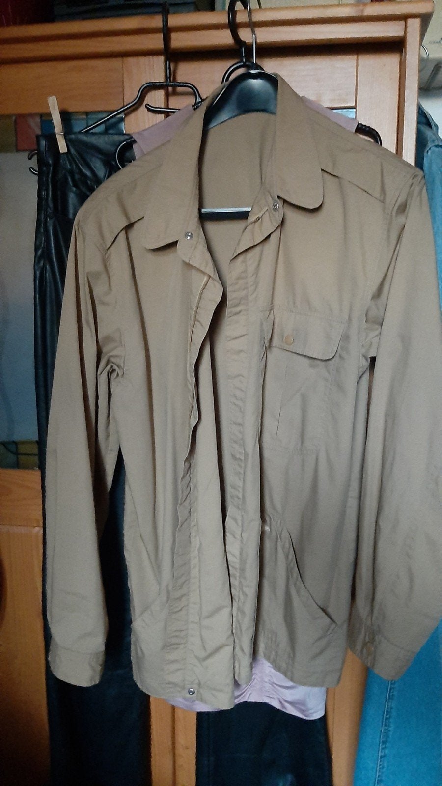 Camel heren jasje, licht beige, maat L, nooit gedragen, Maat 52/54 (L), Beige, Nieuw, Ophalen of Verzenden