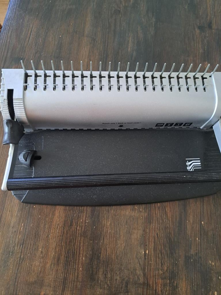 Inbindmachine voor documenten, Ophalen, Gebruikt