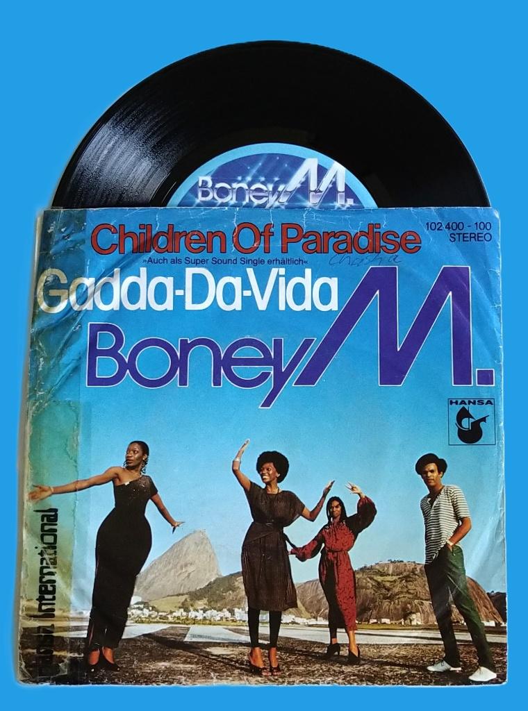 Boney M - Children of paradise / Gadda da vida, Verzenden, Zo goed als nieuw, Pop